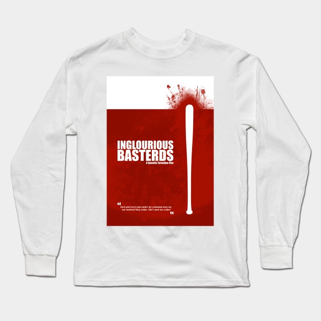 Inglourious Basterds - Minimal Movie Film Fanart - Tarantino Alternative Long Sleeve T-Shirt by HDMI2K